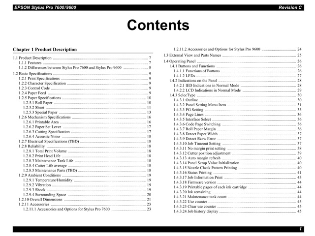 EPSON_StylusPro_7600_9600_Service Manual
